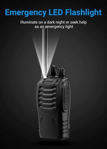 Radios de Comunicación de Banda Única 400-470MHz, Walkie Talkie Analógico Portátil de Dos Vías con 16 Canales, Alcance de 3-6KM, Salida de 5W - Product Image 3