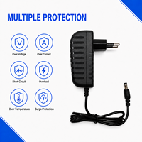 Großhandel Langlebige US EU UK AU Multi-Stecker 5,5x2,1mm DC 5V 3A 15W AC DC Wand-Netzadapter für Smart-Lautsprecher und Audiogeräte