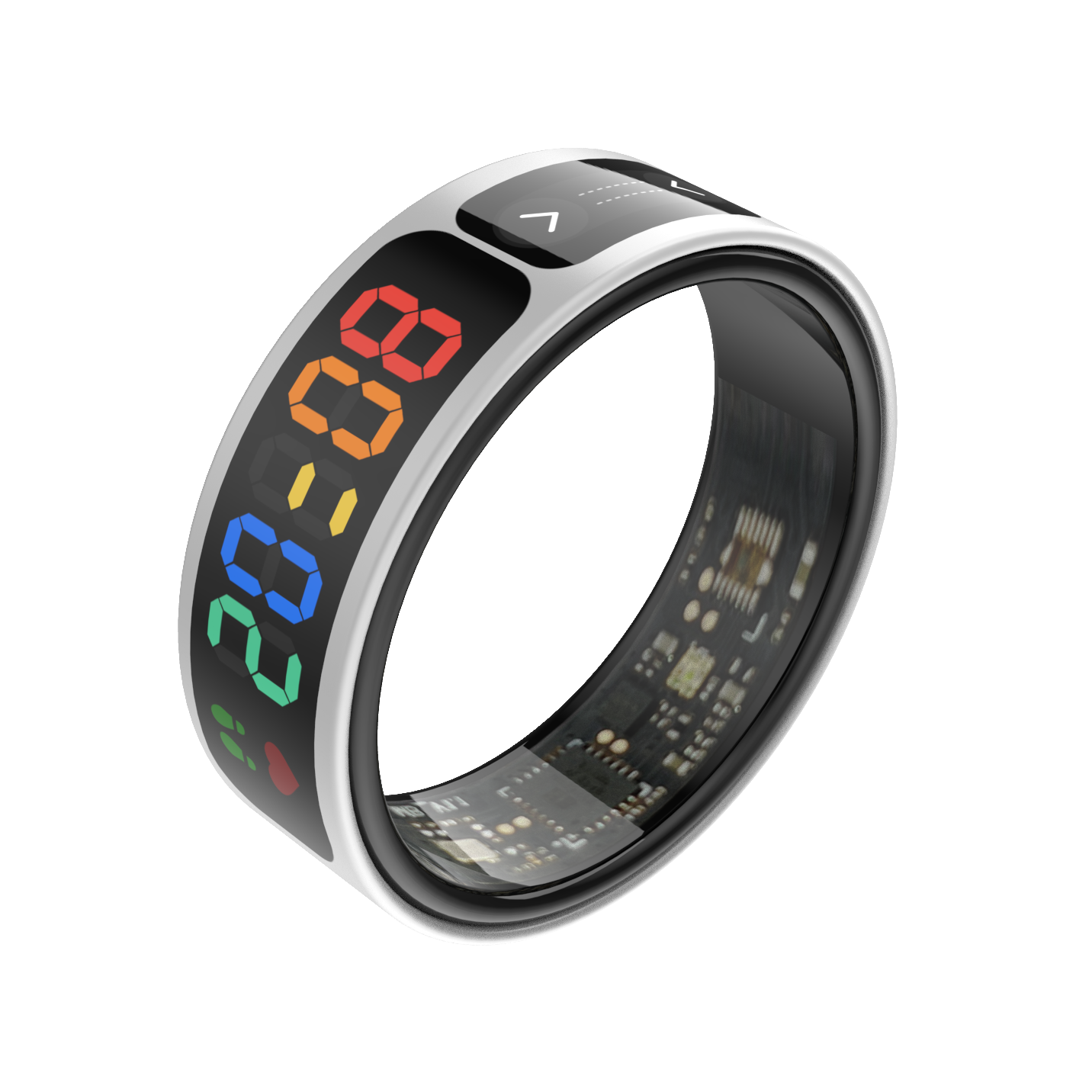 Argent + étui de chargement