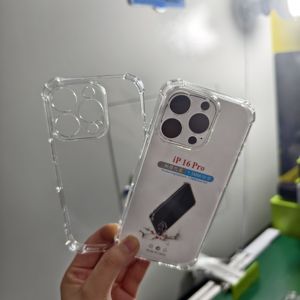 Bán Buôn Giá Rẻ Nhất Điện Thoại Trong Suốt Trường Hợp Đối Với iPhone 17 Pro Max Rõ Ràng Trường Hợp 1.5 Mm TPU Mềm Điện Thoại Bìa Đối Với iPhone 17 16 15 14 13 - Product Image 6