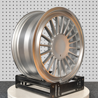 Jantes 5x114.3 personnalisées forgées sur mesure, multi-branches, finition argent mat, 18-24 pouces pour BMW, Land Rover, Rolls-Royce, Nissan, Mercedes-AMG, Audi