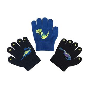 Gants magiques extensibles pour enfants avec logo personnalisé, mitaines pour tout-petits, garçons et filles - Product Image 2