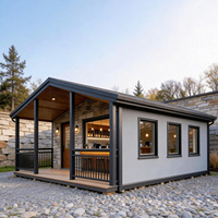 Maison Conteneur Préfabriquée de Luxe Moderne, Installation Rapide, Isolée, Ignifuge, 30ft 40ft