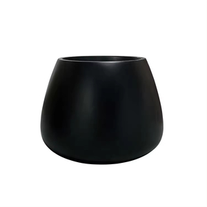 <span class=keywords><strong>Vasi</strong></span> <span class=keywords><strong>da</strong></span> Fiori Neri, Set di <span class=keywords><strong>Vasi</strong></span> in Polietilene per Esterni, Fioriere in Fibra di Vetro per Casa e Giardino, Decorazione per Esterni - Product Image 6