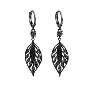 Orecchini Pendenti a Foglia Marquise per Donne, Gioielli Eleganti e Delicati di Tendenza - Product Image 3