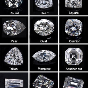 แหวนแต่งงานทอง 18k ประดับเพชรโมอิสซาไนต์ทรงกลม 2 กะรัต เกรด DEF VVS แหวนแฟชั่น ขายส่ง เครื่องประดับชั้นดี - Product Image 5