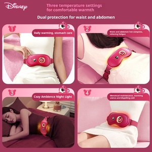 ウォームパレスJIAHAOKEマッサージベルト振動加熱 & 音楽機能付き充電式1hタイミング1.5mコードウエスト加熱パッド - Product Image 3