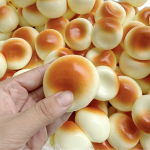 Steam Bun Ball Ultra Soft Bread Ball Skin Handmade Ball Shell, Slow <b>Rebound</b> Toy - Product Image 1