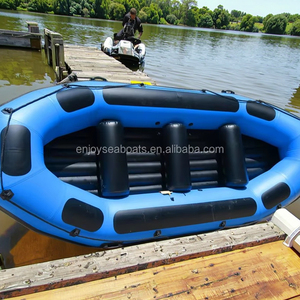 Gommone Sportivo Hypalon R-460 per Rafting Fluviale, Barca Gonfiabile in PVC da 1,2 mm per Rafting in Acque Bianche, Gioco Acquatico, Imbarcazione Leggera per Drifting - Product Image 3