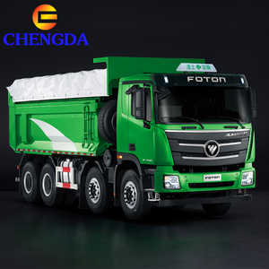 Nuevo Camión Volquete Foton GTL-E 8x4 de 60 Toneladas para Trabajo Pesado, Diésel, con Dirección Izquierda y Cámara Trasera - Product Image 4