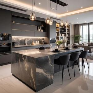 تصميم مخصص احترافي حديث وشعبية مسطحة مع جزيرة كبيرة - Product Image 2