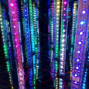 Hermosas Bombillas LED Pequeñas de Plástico IP65 con Luces Puntuales RGB para Decoración de Parques Temáticos, Garantía de 1 Año, Alto CRI 85 - Product Image 1