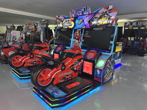 Máquina de Juego Arcade de Motociclismo para 2 Jugadores, Personalizable y Económica, para Niños y Adultos, Centro de Entretenimiento - Product Image 3