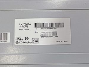 จอแสดงผลความละเอียด 1920x1080 รุ่น LM270WFA-SSB1 ขนาด 27 นิ้ว แบบ TFT LCD พร้อมไฟแบ็คไลท์ WLED อินเทอร์เฟซ LVDS สำหรับติดตั้งบนแผง - Product Image 2