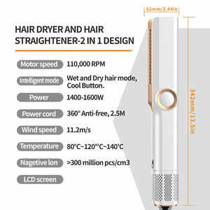 مكواة شعر واسعة تهتز رطب إلى مستقيم من ميسكي 3 في 1 بالأسنان - Product Image 2