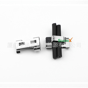 Clip de câble en acier inoxydable en forme de C, 6 mm, 2 fils, fixation de câble de panneau solaire - Product Image 1