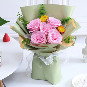 Factory Natural Flowers Bouquet Roses Flower <strong>Petals</strong> and Plants Gift <strong>Dried</strong> and Bouquets Designer Preserved Rose Wholesale - Product Image 6
