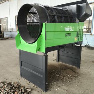Tavol Mobile Areia Rotary Drum Classificação Cascalho Solo Madeira Chips Triagem Fertilizante Compost Trommel Screen Machine - Product Image 3