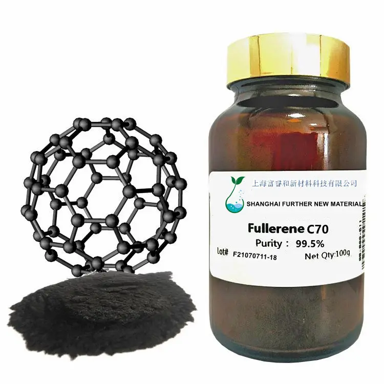 Good price 99.9%, 99.95%, 99.99% Carbon C60 Fullerene C60 Powder