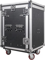 14U DJ Pro Audio Rack/Road ATA Funda