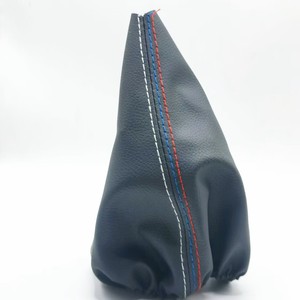 Funda de cuero para palanca de cambios Chen Can, color negro, para BMW E90 E60 E46 M3 M5 M6. - Product Image 3