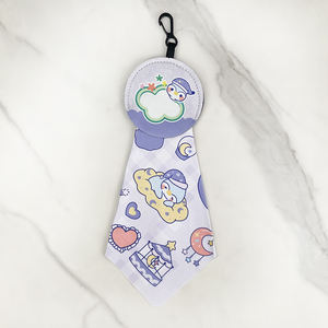 מחזיק מפתחות מצוירת אישית ניידת שרשרת פינגווין תיק קטן מיקרופייבר בד מיקרופייבר שעונים - Product Image 1