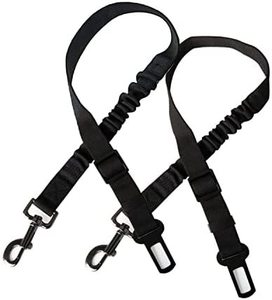 Sabuk Pengaman Anjing Mobil yang Dapat Ditarik dengan Bahan Nilon Aksesori Hewan Peliharaan Multifungsi - Product Image 3