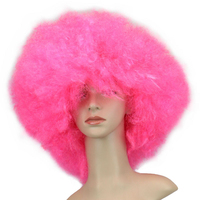 Perruque afro blanche en gros pour adultes, années 70 et 80, disco, cosplay, cheveux synthétiques, déguisement, accessoires hippie, couleur afro, perruques pour fête