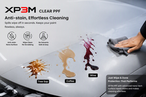Film de protection de peinture XP3M PPF 7,5 mil, luxe, garantie 6 ans, film PPF noir pour voitures, film de protection de peinture PPF couleur - Product Image 4