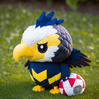 Greenmart 2026 Vente Chaude Peluche de Football Personnalisée Simulation Coupe du Monde de Football Peluche Jouet pour le Jeu 2026 au Mexique