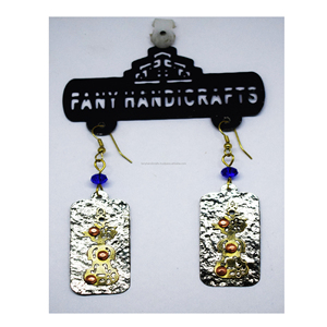 Oferta especial de Navidad en pendientes y accesorios de boda Balis, chapados en latón, cobre oxidado, regalo para ella para el 25 de diciembre - Product Image 1