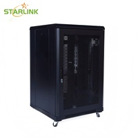 Kabinet Jaringan Starlink 19 Inci 18U untuk Pusat Data IT