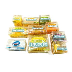 Balle anti-stress artisanale en forme de briques de construction, jouet souple à rebond lent, son ASMR, pour le bureau, soulagement de l'anxiété, cadeau, vente en gros - Product Image 2