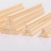 Bâtons carrés en bois de pin naturel, droites et drogues, pour la construction et l'artisanat – Approvisionnement direct usine