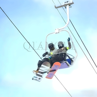 Système de gondole de montagne à grande capacité pour ascenseurs à câbles, cabines touristiques, ascenseurs de ski et équipements de funiculars extérieurs