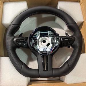 Volante <span class=keywords><strong>de</strong></span> cuero deportivo para BMW F06 F10 F20 F21 F22 F30 F31 F32 F34 F36 F80 F82 E90 E91 E92 3 Series accesorios <span class=keywords><strong>de</strong></span> coche - Product Image 1