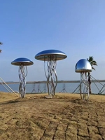 Grande sculpture d'arbre en acier inoxydable forgé en métal personnalisé pour jardin extérieur