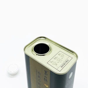 Lata Rectangular de Hojalata para Aceite Comestible de 900 ml con Impresión Offset, Logotipo Personalizado y Superficie Lacada para Aceite de Oliva - Product Image 6