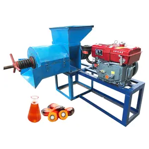 300-500 kg/h small screw palm oil presser for small scale palm oil production