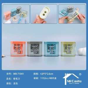 Lisibo Pencil Sharpener Mechanical Manual Plastic Standard Size For School Office Use - Product Image 3