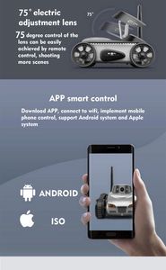 كاميرا فيديو للأطفال الصغار, أحدث ألعاب السيارات 777-270 RC سيارة للأطفال في الوقت الحقيقي كاميرا نقل الفيديو 0.3MP زاوية قابلة للتعديل حساس الجاذبية 4CH APP wi-fi - Product Image 6