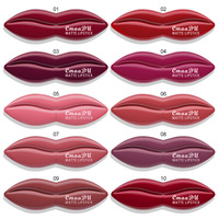 Rouge à Lèvres Mat Velours Sexy Teinte Nude Longue Tenue Anti-Transfert Brillant Lèvres Rouges Maquillage Femme Cosmétique