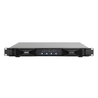 Amplificateur de classe D D4120 4 canaux, hauteur 1U, forte fréquence basse, pour grands stades et théâtres