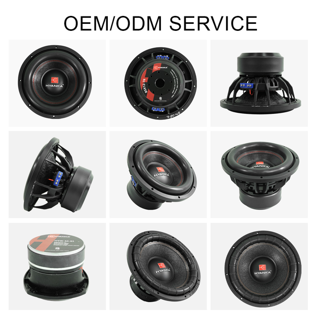 OEM Manufacturer 12 Inch Car Subwoofer Speaker OEM/ODM 2000W RMS Dual 2 Ohm Wireless Subwoofer Speaker