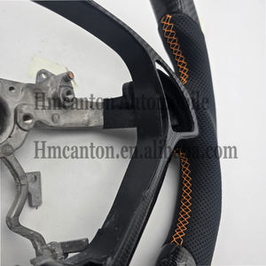 Vente en gros à bas prix de volant en cuir perforé en fibre de carbone pour volant Infiniti G27 G37 - Product Image 5
