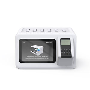Estación de Carga de <span class=keywords><strong>Escritorio</strong></span> Relink de 6 Ranuras, Alquiler de Tarjetas de Pago, Estación de Carga Compartida de Powerbank, Estación de Carga de Teléfonos Móviles - Product Image 2