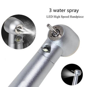 Turbina dentale penna ad alta rotazione odontoiatria manipolo LED 3 spray pulsante Standard in fibra ottica strumenti dentista stile N/K - Product Image 2
