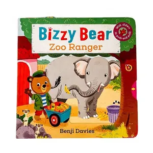 Bizzy Bear series situational training interactive stories kids childrens board book printing