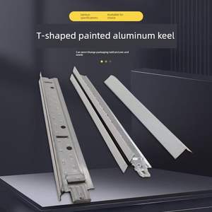 Panneau de laine minérale carré <span class=keywords><strong>600x600</strong></span>, accessoires d'installation pour <span class=keywords><strong>plafond</strong></span> en profilé en aluminium peint en forme de T et profilé en acier léger - Product Image 3