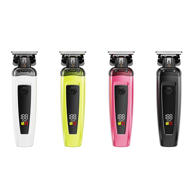 2025 Professional Brushless Hair Detail Trimmers High-speed 7500 Rpm for Barber Shop with Charging Base